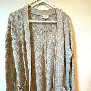 Cancel knit cardigan